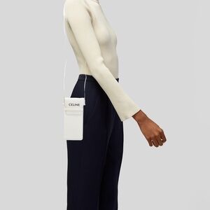 CELINE Crossbody Sunglasses Holder & Mini Bag